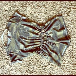 NWT Camo Romper